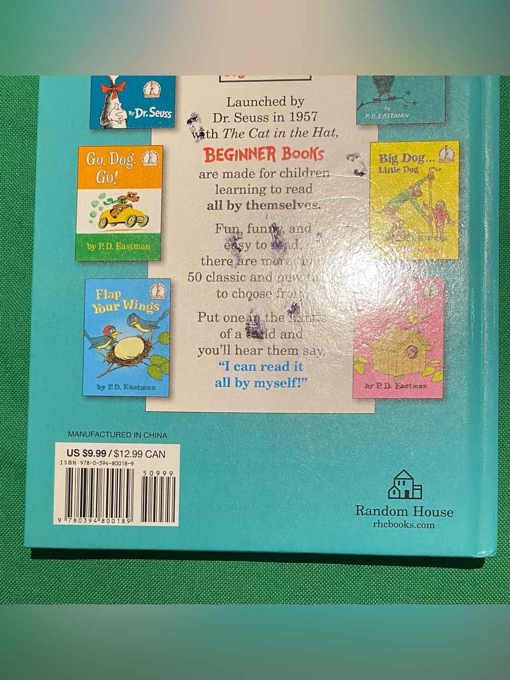 Dr. Seuss Teal & Yellow Children's Picture Book Pair - Picture 8 of 15